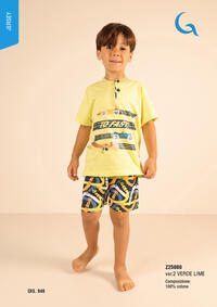 PIGIAMA BAMBINO M/M Z35080 Tellini S.r.l. Ingrosso Abbigliamento